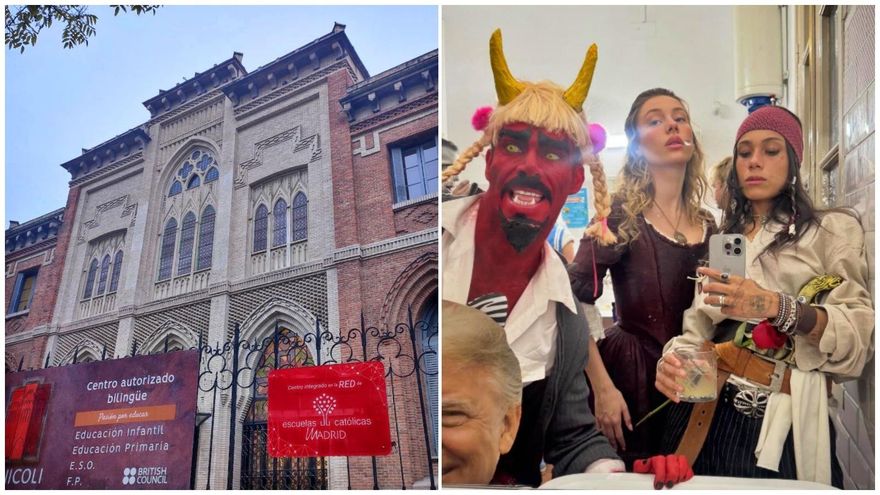 Un colegio religioso de Madrid que veta Halloween a sus alumnos alquiló esa noche el recinto a una fiesta de famosos
