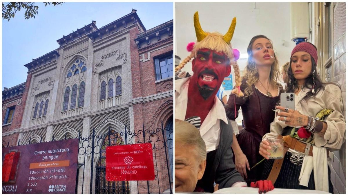 Un colegio religioso de Madrid que veta Halloween a sus alumnos alquiló esa noche el recinto a una fiesta de famosos