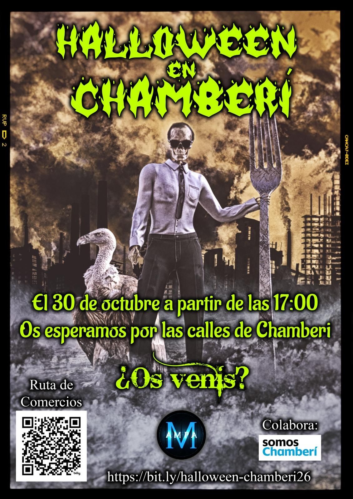 Cartel del Halloween de Chamberí
