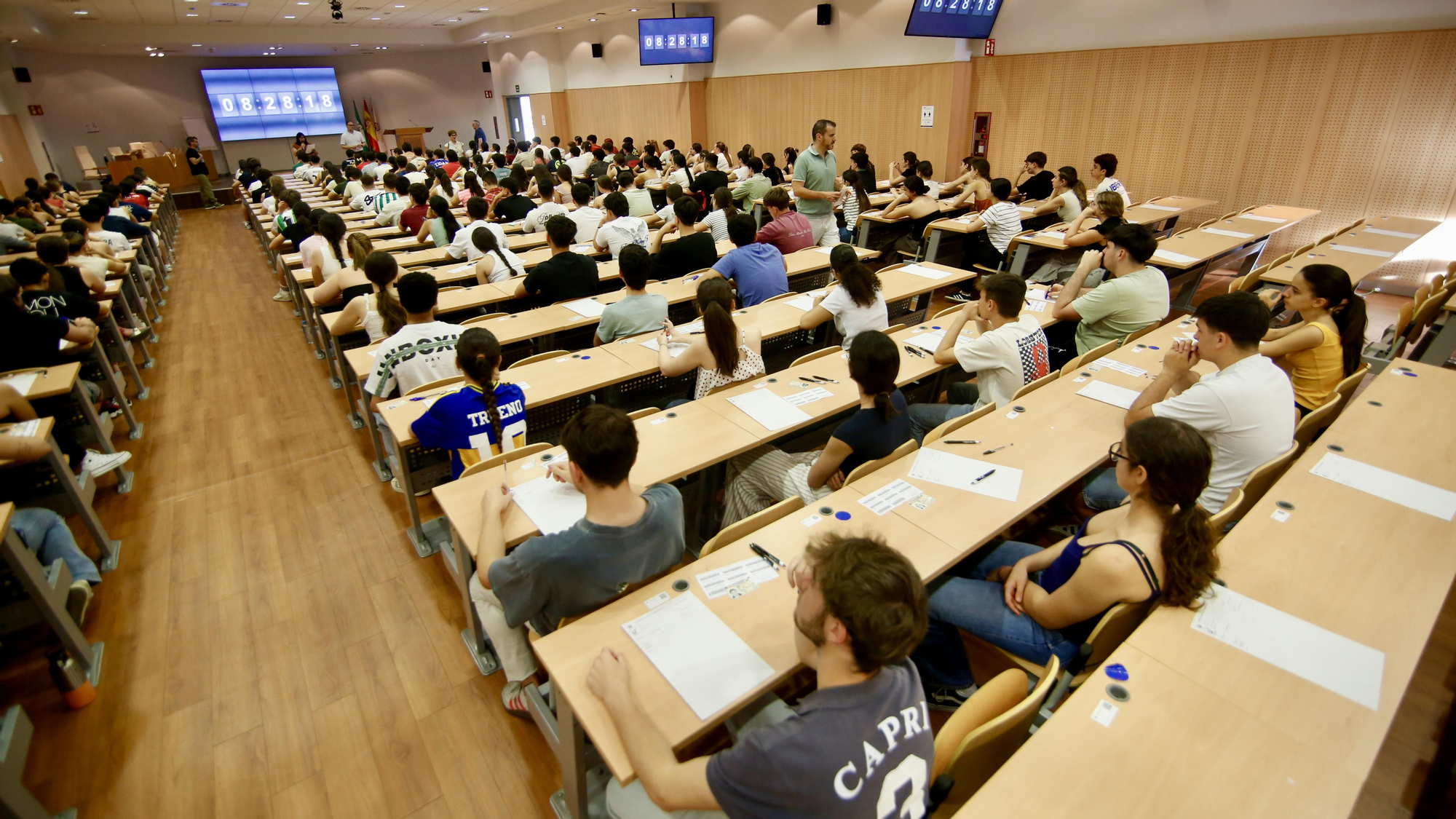 Inicio de las Pruebas de Evaluación de Bachillerato para el Acceso a la Universidad