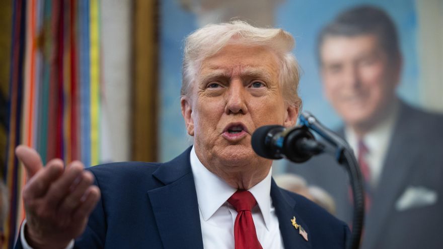 El presidente de EE.UU., Donald Trump, en una fotografía de archivo. EFE/FRANCIS CHUNG