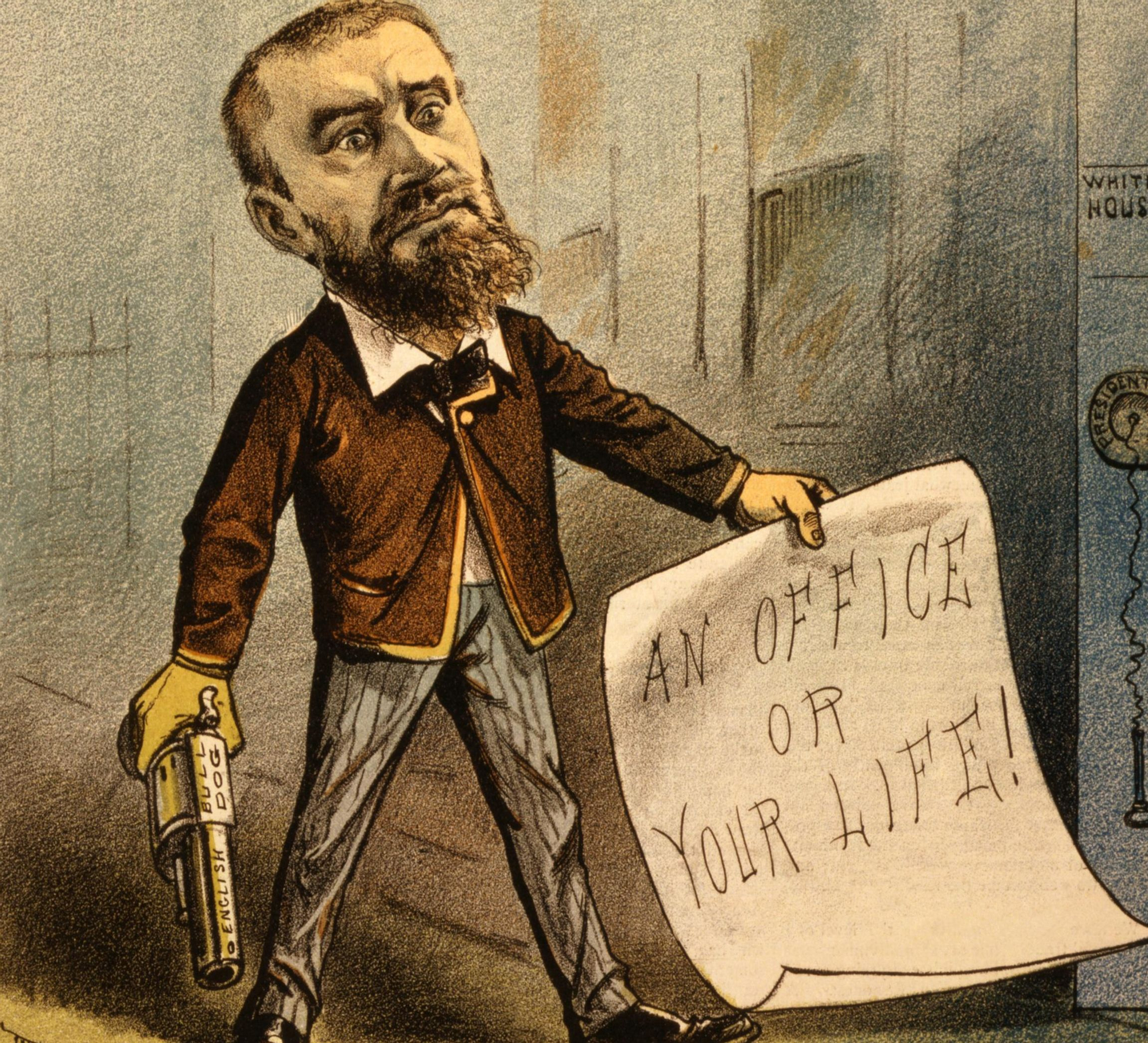 Charles Guiteau disparó al presidente Garfield en la estación de trenes de Washington
