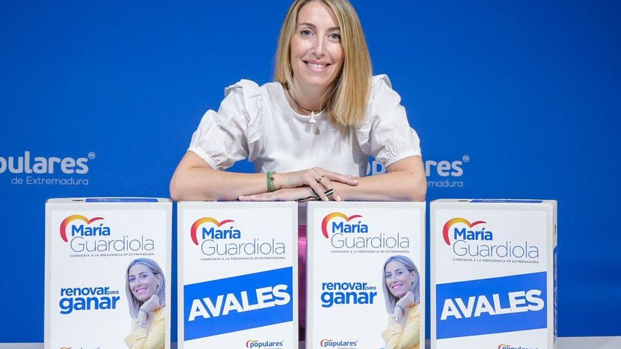 María Guardiola, proclamada candidata única a la presidencia del PP Extremadura