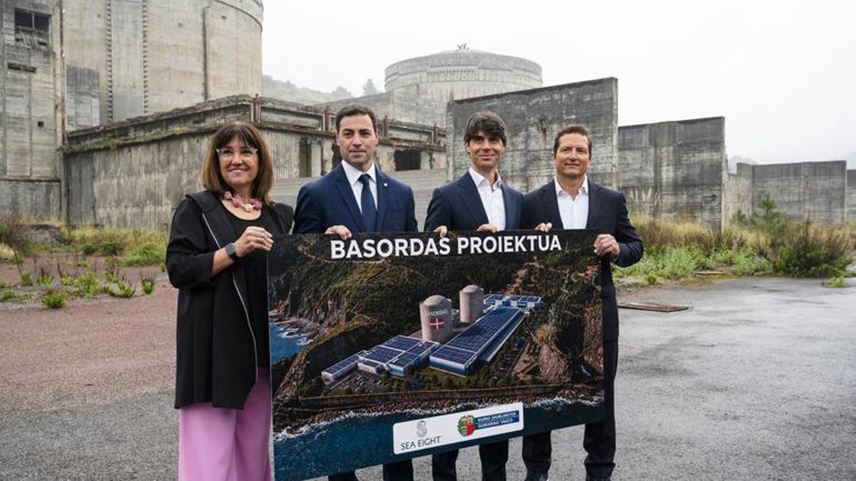 El Gobierno vasco descartó un proyecto noruego de salmones en Lemoiz porque implicaba la "demolición" de la central