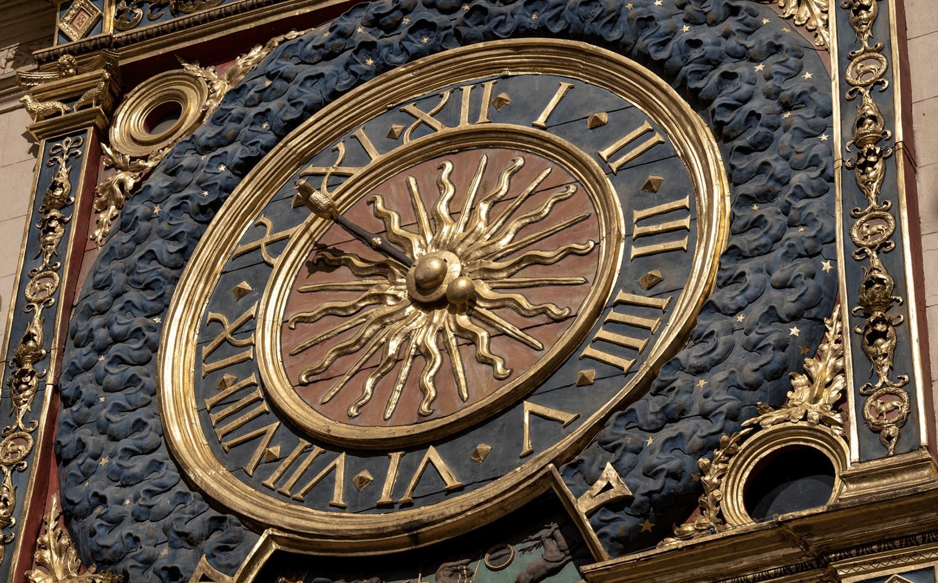 Gros Horloge, un reloj astronómico renacentista.