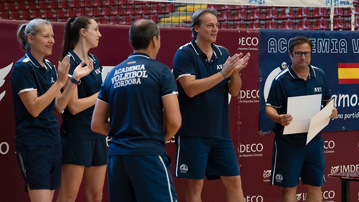 Clausura del Campus Rafa Pascual de voleibol en Vista Alegre