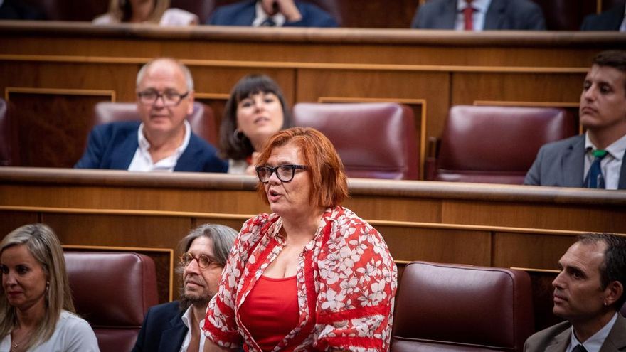 Engracia Rivera en el Congreso