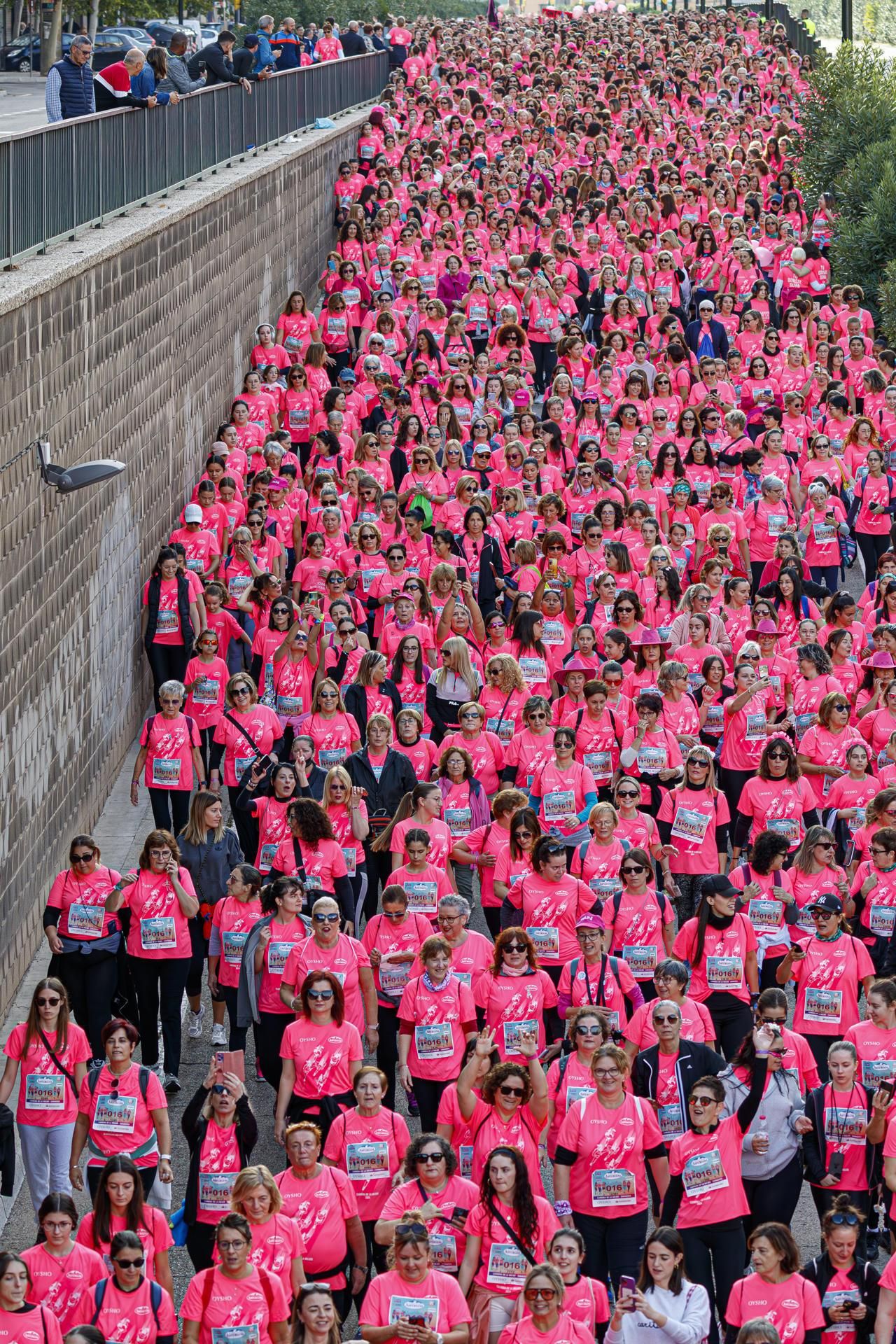 Carrera de la Mujer en Zaragoza. 20 de octubre de 2024.