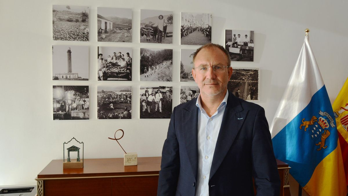 Sergio Rodríguez, presidente del Cabildo de La Palma.