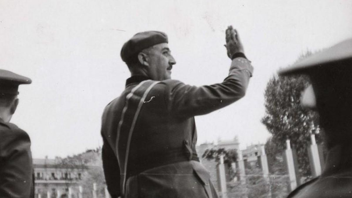 El dictador Francisco Franco.