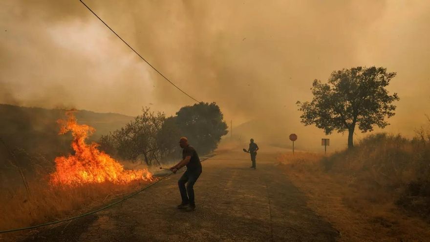 El Principado activa el Plan de incendios forestales al contabilizar 32 fuegos en 14 concejos de Asturias