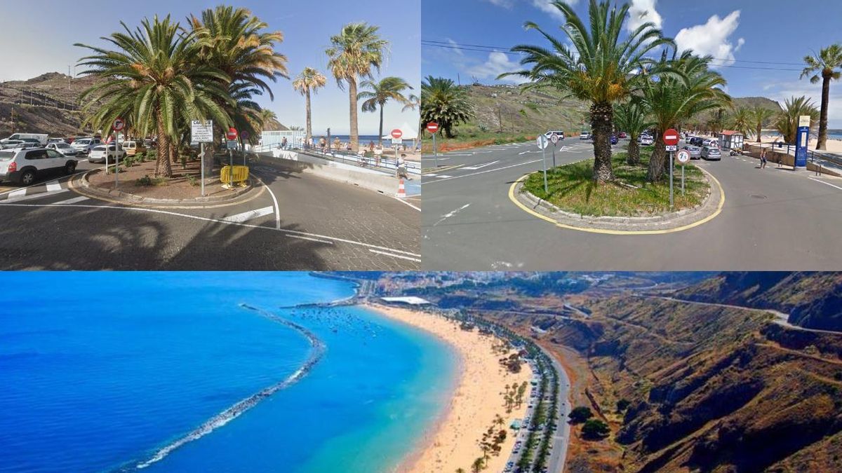 Santa Cruz activará el carril bus de Las Teresitas solo cuando haya alerta por calor en fin de semana