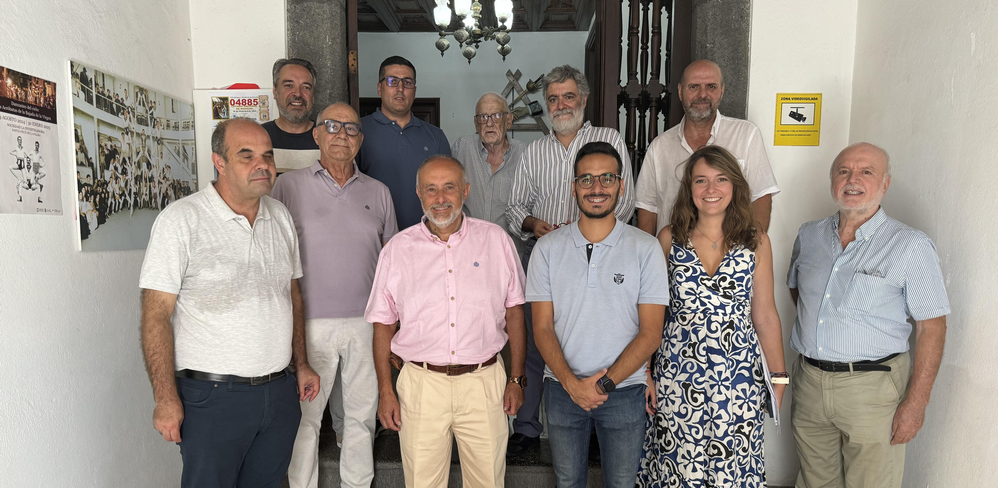 Inauguración de la exposición ‘Danzantes del Cielo: los acróbatas de la Bajada de la Virgen’