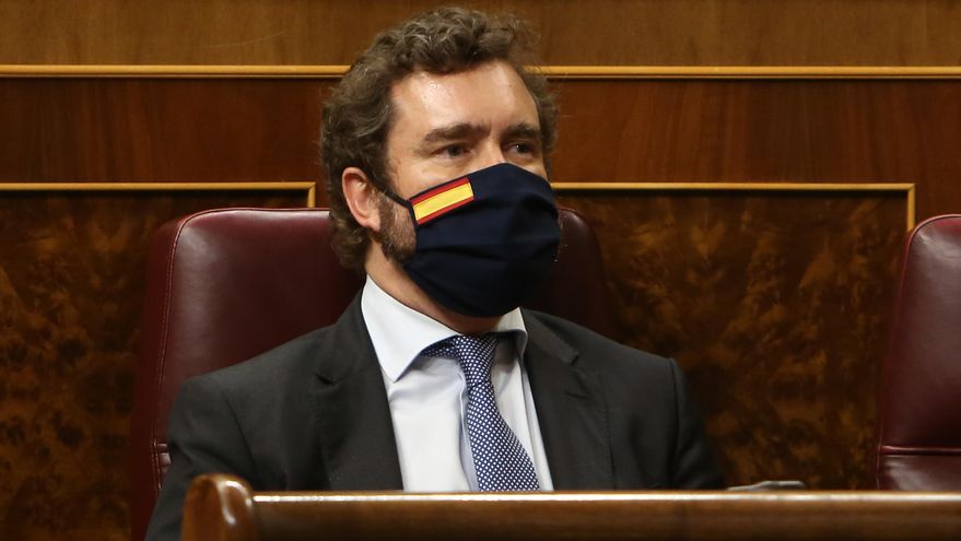 El portavoz de Vox en el Congreso de los Diputados, Iván Espinosa de los Monteros.