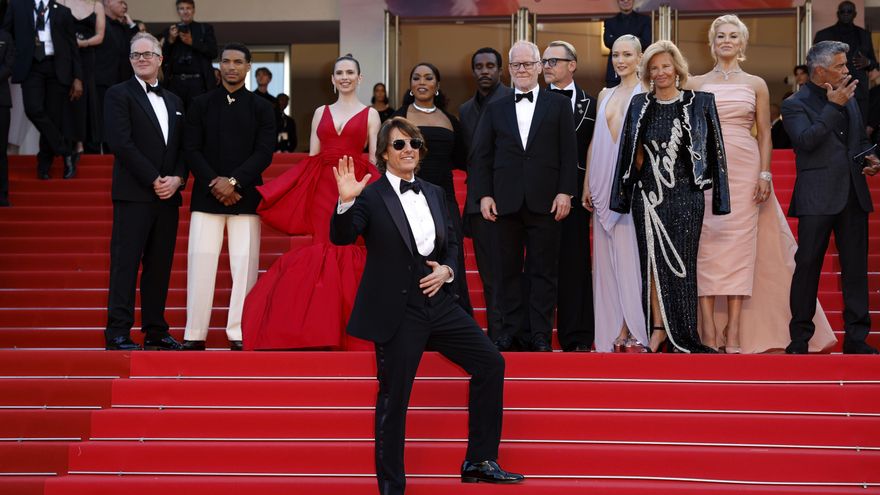 Tom Cruise revoluciona la Croisette con su nueva 'Misión imposible'