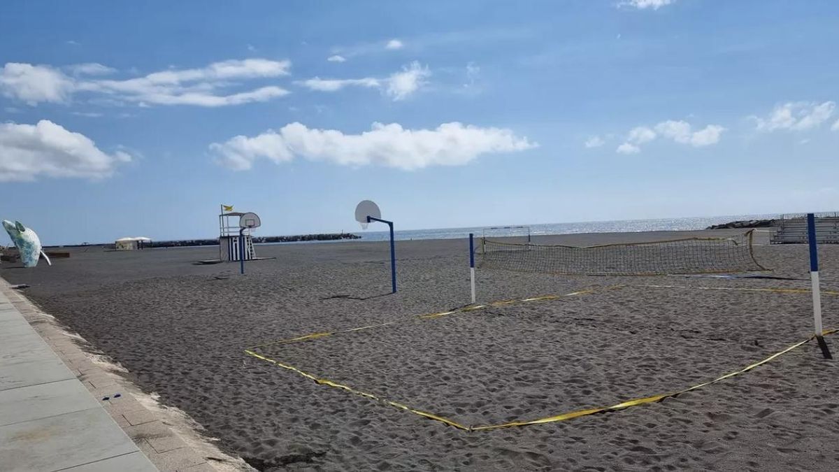 Imagen de archivo de la playa de Santa Cruz de La Palma. LUZ RODRÍGUEZ
