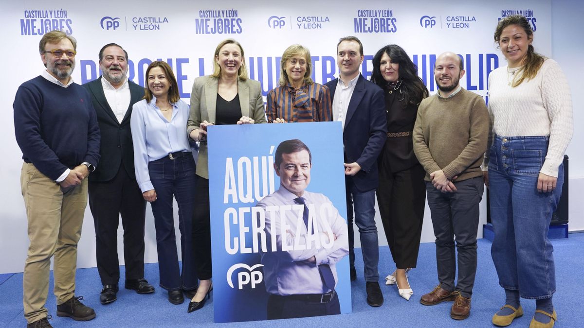 Feijóo, Aznar y Rajoy respaldarán a Mañueco en la campaña del PP en Castilla y León