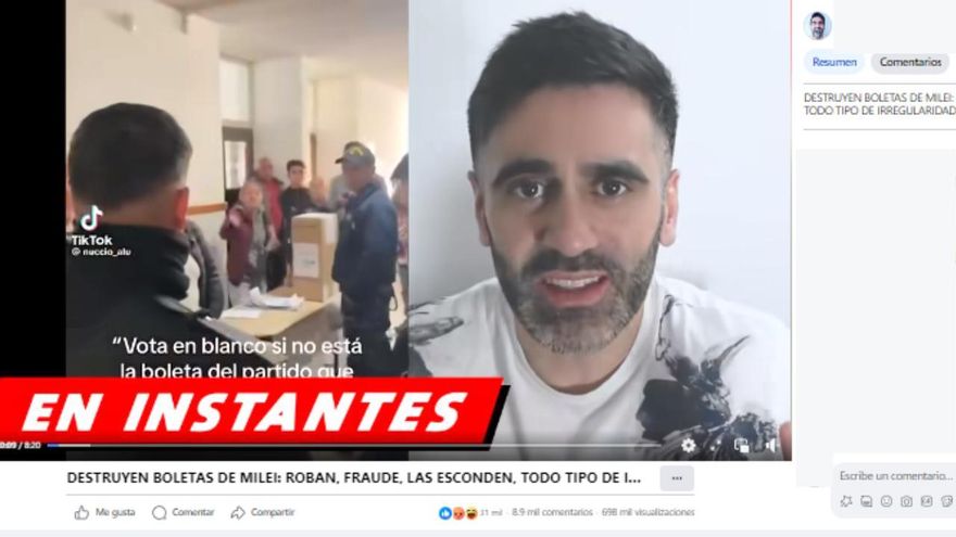 Videos virales sugieren que se cometió fraude en las elecciones del domingo, pero la Cámara Nacional Electoral negó irregularidades significativas