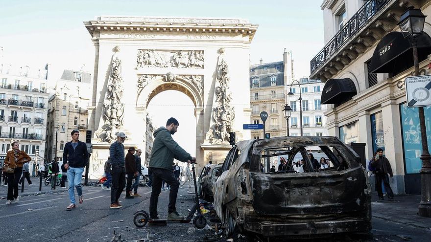 Francia arde en una jornada de protestas con 2.000 detenidos