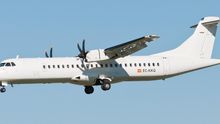Un ATR72 turbohélice.