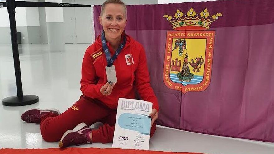 Marisa Pérez Belloch, subcampeona de Europa en los 3.000 metros marcha M40