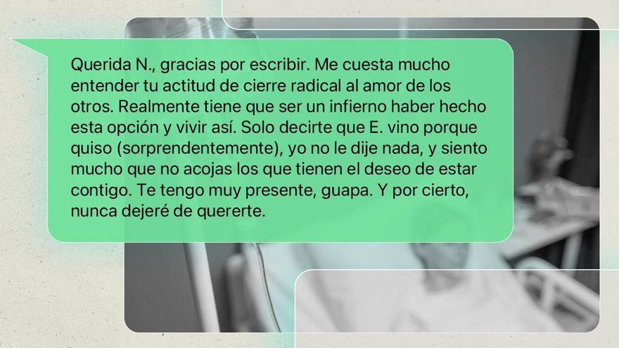 Las presiones de un grupo católico a la joven con la eutanasia suspendida: "Esta opción tiene que ser un infierno"