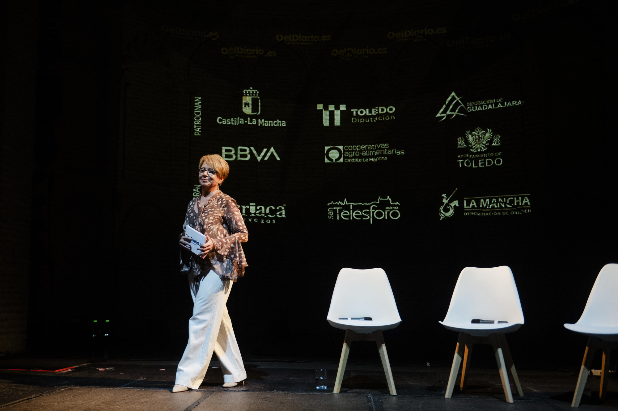 La periodista Inma Sánchez Morate, presentadora de la gala