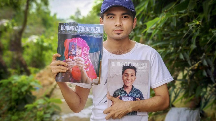 Sustento y resistencia: refugiados rohinyás fotografían su gastronomía en Bangladés