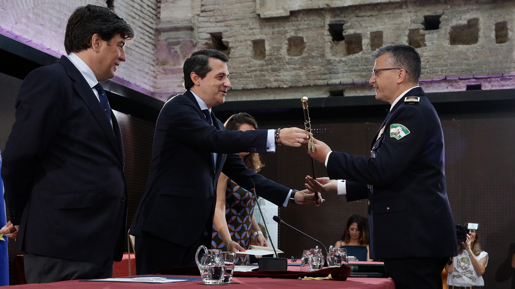 Toma de posesión del nuevo intendente mayor de la Jefatura de la Policía Local