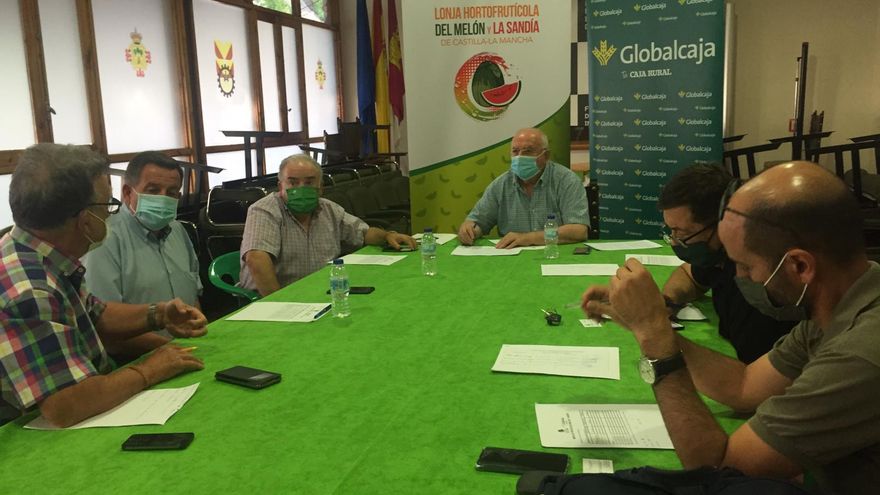 Primera lonja de melón y sandía de esta campaña