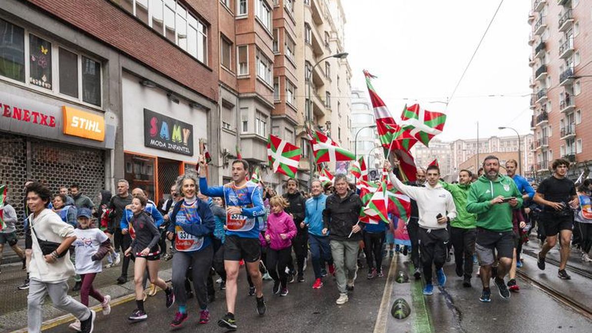 Participación del lehendakari en la Korrika