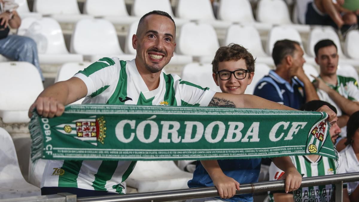Grada Blanquiverde del Córdoba CF - UD Almería