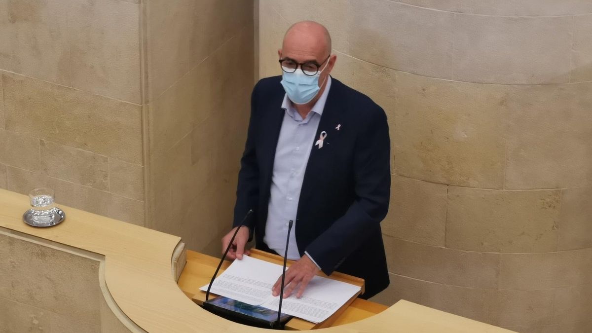 El portavoz parlamentario de Cs en el Parlamento de Cantabria, Félix Álvarez