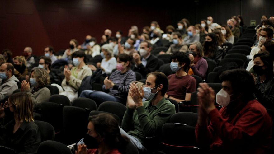 El público asistente al D'A Film Festival Barcelona en mayo de 2020. Foto: organización del festival.