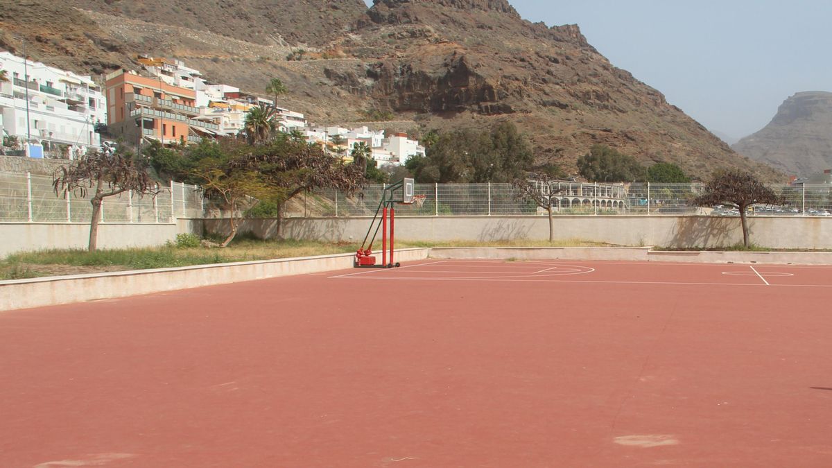 CEIP Playa de Mogán, antes de la intervención de Movimiento Perenquén