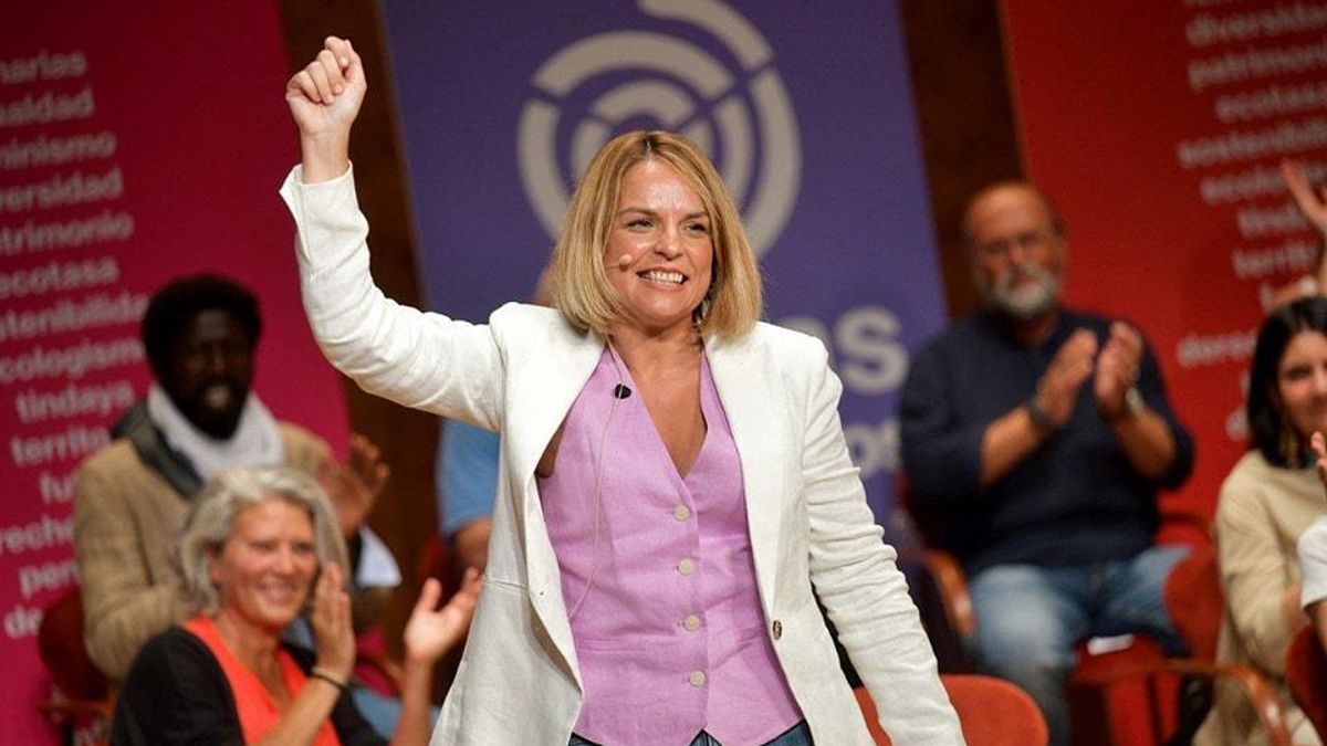 Noemí Santana, portavoz de Podemos Canarias