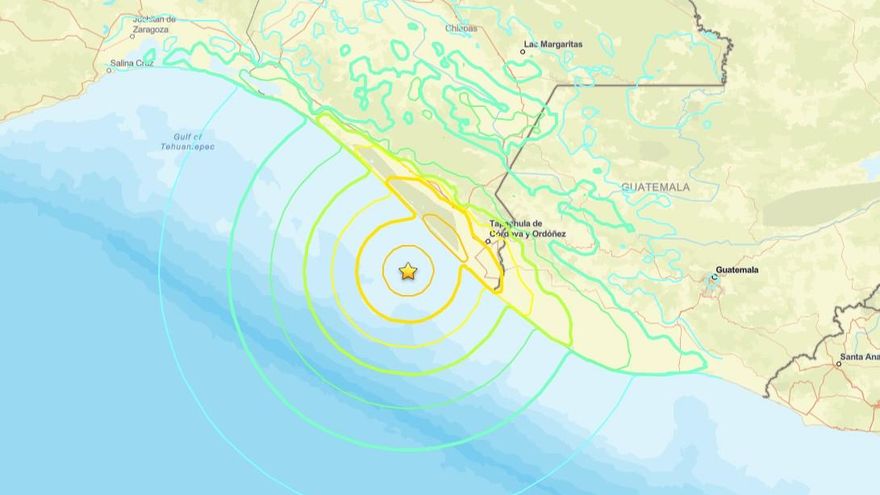 Un potente terremoto de magnitud 7,4 sacude la costa de México y activa una alerta de tsunami