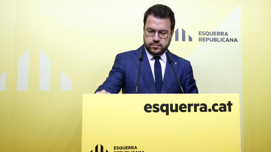 Aragonès anuncia que abandona la primera línea política tras la debacle electoral de ERC.