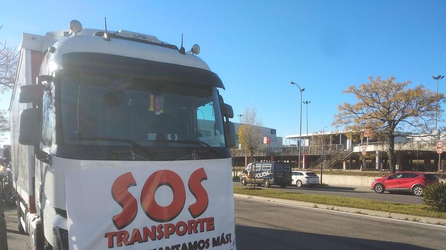 Marcha pesimista de camioneros por la Castellana: "Habrá acuerdo, pero será un parche"