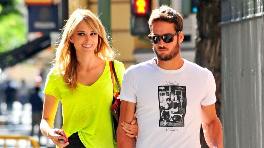 Alba Carrillo y Feliciano López