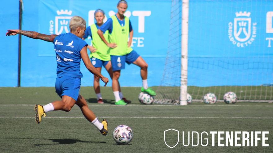 La UDG Tenerife jugará ante el Espanyol su primer partido con público en La Palmera
