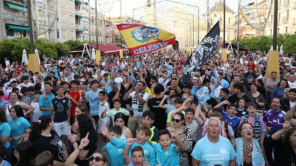 Lucena vibra con el ascenso a Segunda RFEF