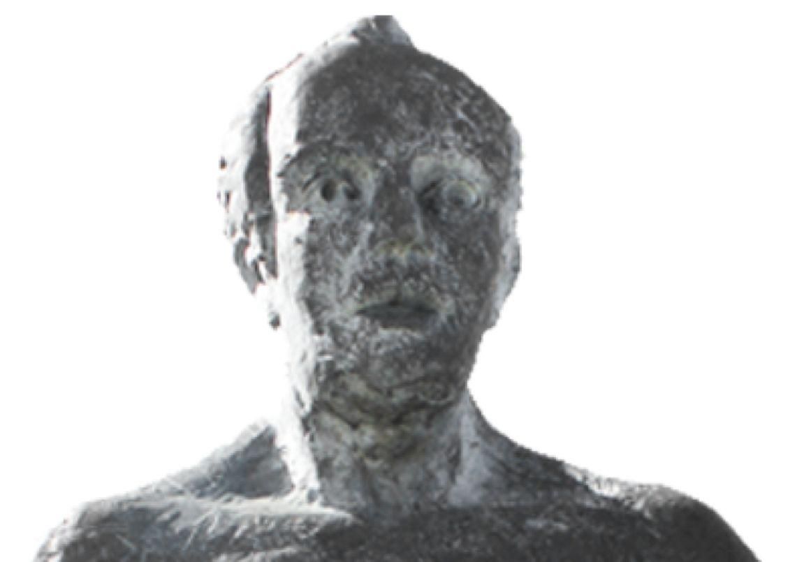 Busto idealizado de Anselmo Pérez de Brito. Conjunto escultórico situado frente al Ayuntamiento de la Villa de Garafía.