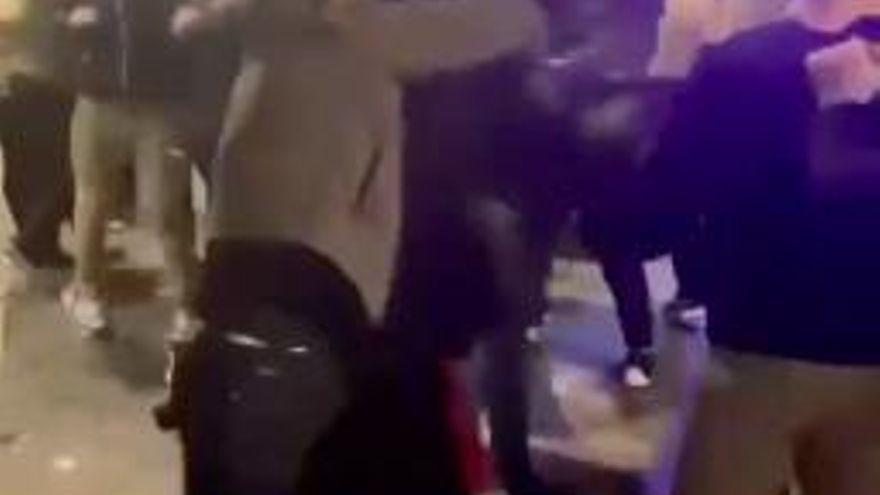 Una pelea multitudinaria en Arnedo entre dos cuadrillas se salda sin detenidos y sin heridos graves