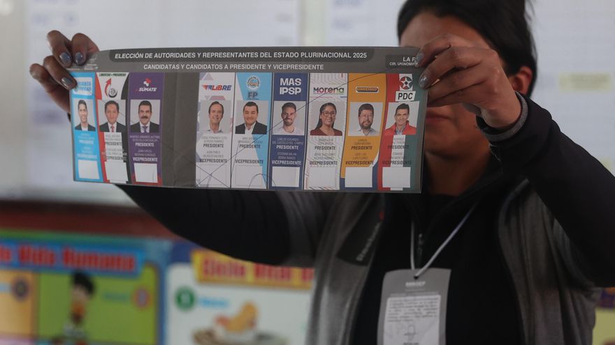 Cómputo de elecciones en Bolivia alcanza el 100 % y confirma balotaje entre Paz y Quiroga