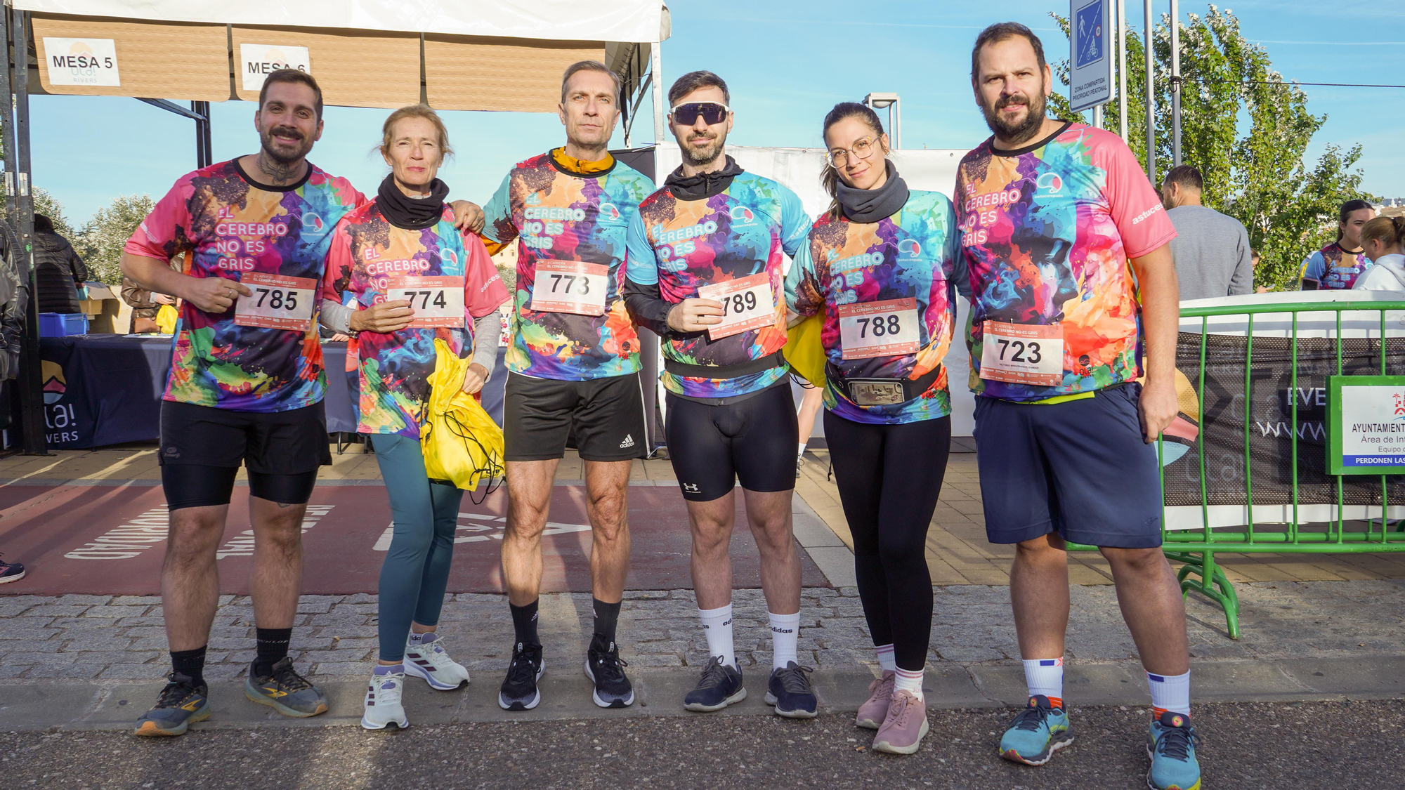 Carrera solidaria El cerebro no es gris