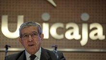 El presidente de Unicaja, Braulio Medel