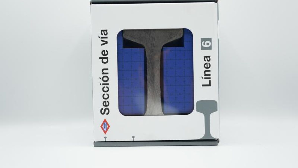 Secciones de vía de la línea 6 de Metro.