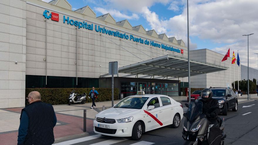 Vista general del Hospital Universitario Puerta de Hierro en Majadahonda, a 13 de enero de 2022, en Madrid, (España).