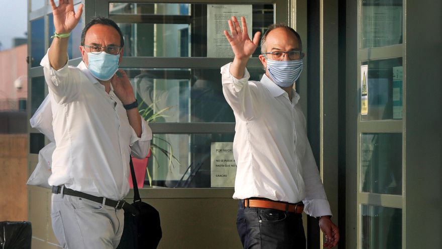 El Constitucional concluye sin unanimidad que el Supremo no vulneró los derechos de los presos del procés